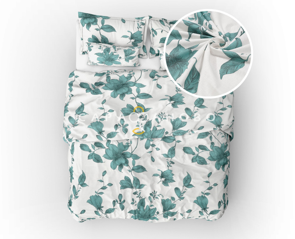 Ткань Бязь 150 см 120 гр рис Грация вид 9/4 1