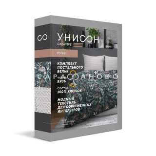 КПБ  Унисон Бязь 27045-1/27013-1 Amanda
