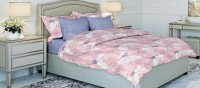 Ткань Бязь Фея 220 см 120 гр рис 70367 Журавли 1, миниатюра 1