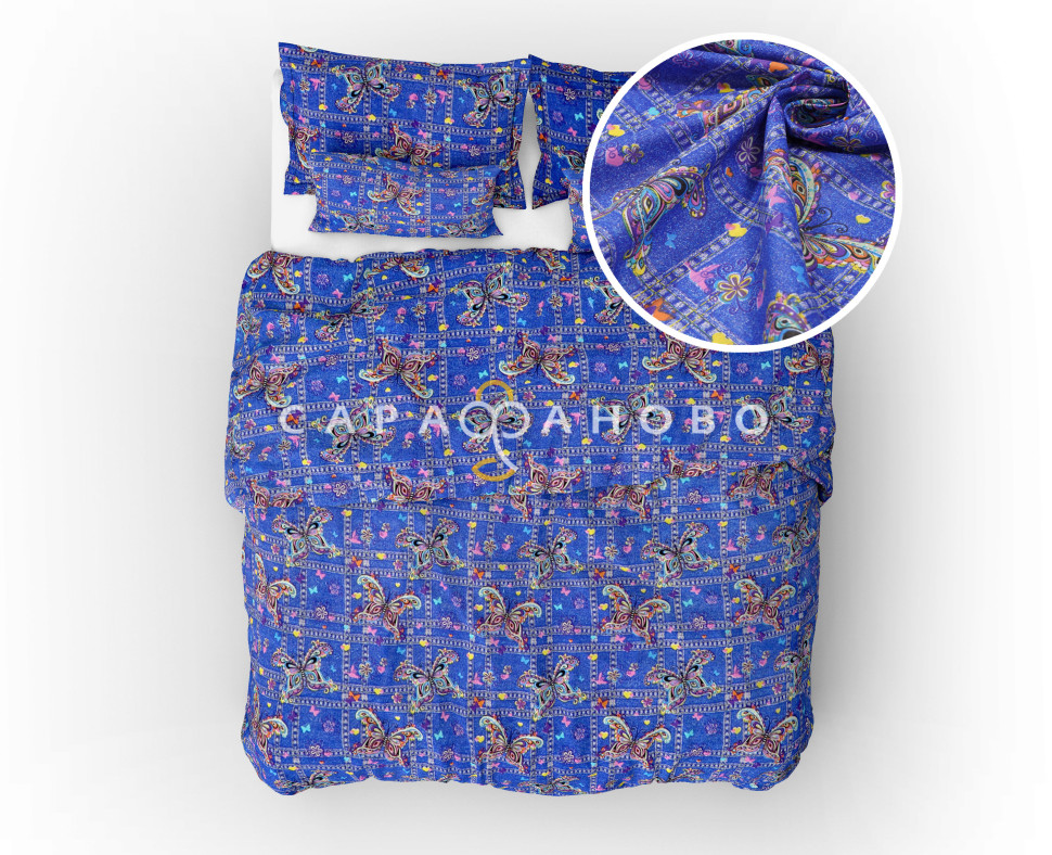 Ткань Бязь 150 см 120 гр плательная рис 1603