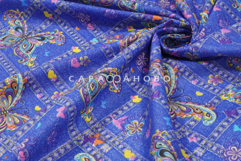Ткань Бязь 150 см 120 гр плательная рис 1603