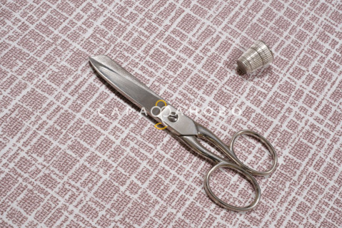 Ткань поплин 220 см рис. 10913 вид 1 Кардинал (основа)