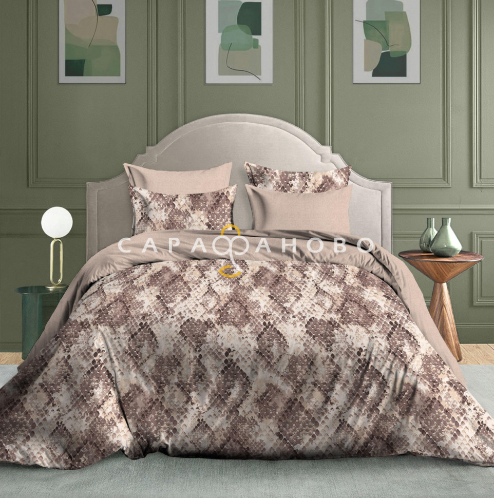 Ткань Бязь 220 см 120 гр Люкс рис 20017/1 Хамелеон