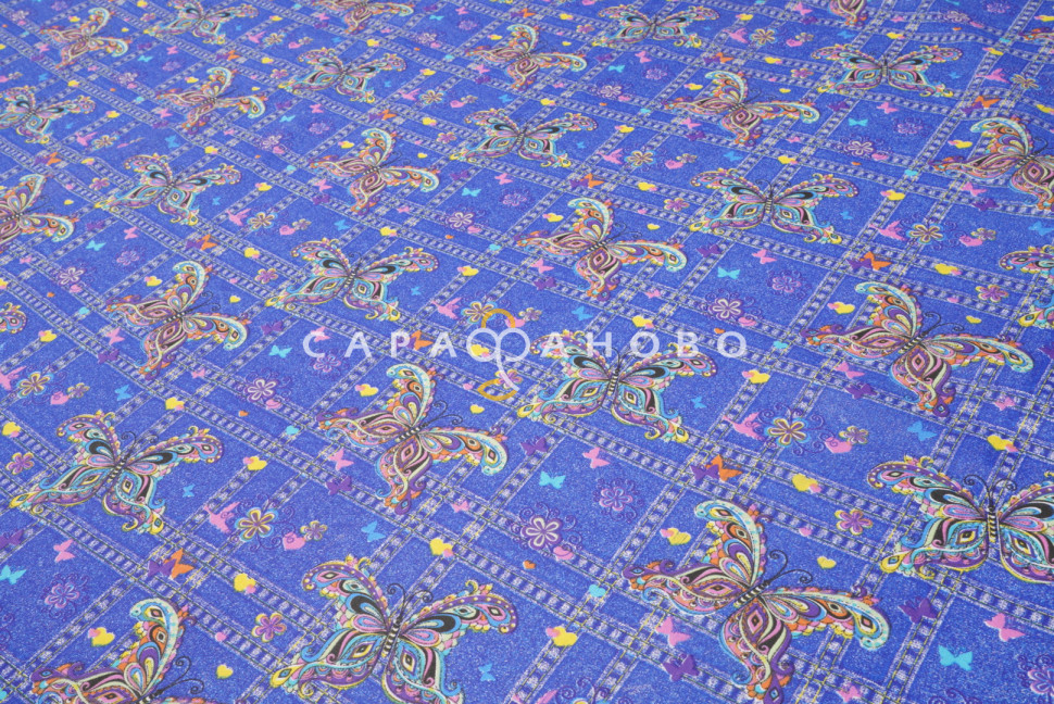 Ткань бязь 150 см 142 г/м2 плательная рис 1603