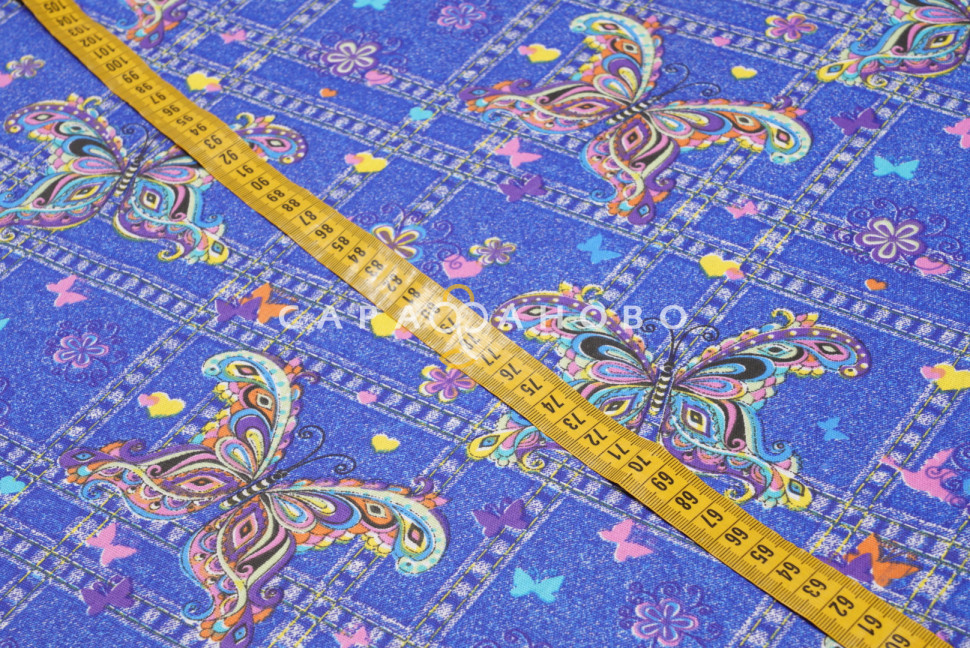 Ткань бязь 150 см 142 г/м2 плательная рис 1603
