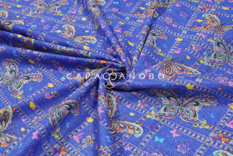 Ткань бязь 150 см 142 г/м2 плательная рис 1603