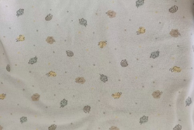 Ткань Теплый хлопок (Фланель) 125 см 170 гр диз Зверята Пастель