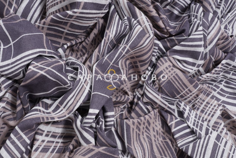 Ткань Бязь 220 см рис. 12514/1 Арабески