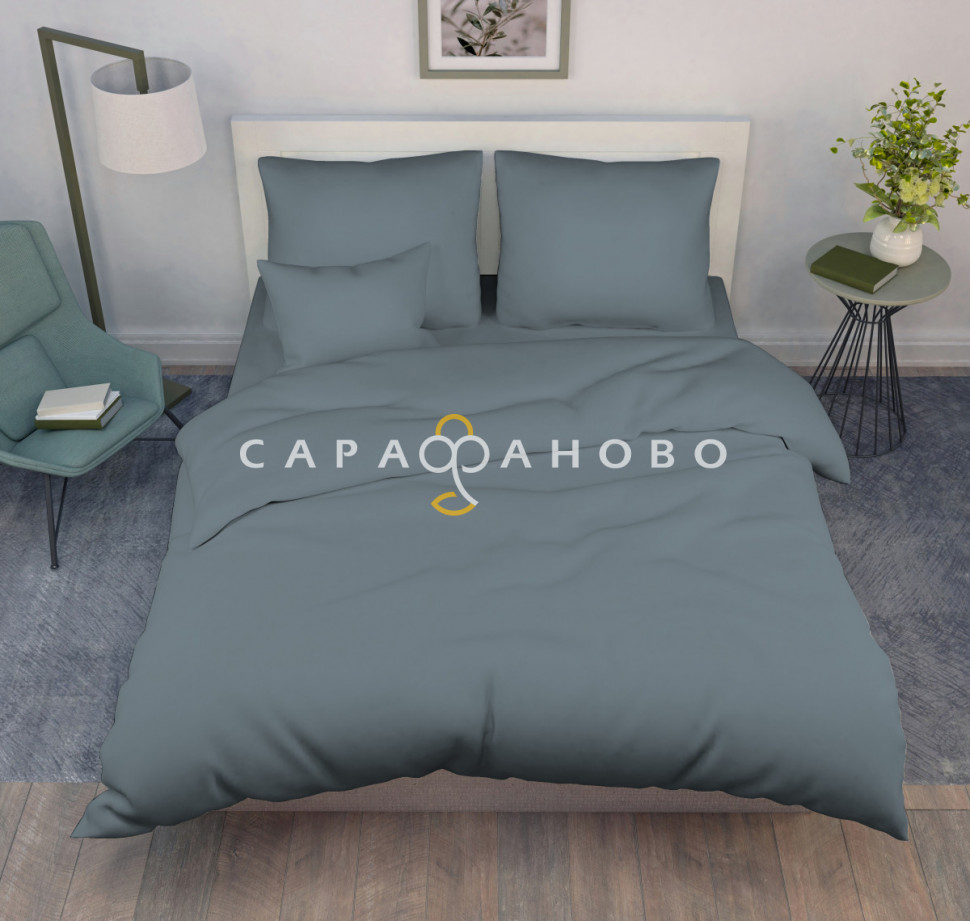 Ткань Бязь 220 см 120 гр гл/к Деним