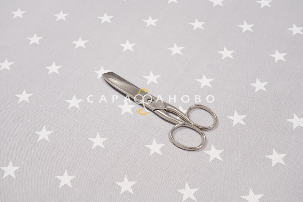 Ткань Бязь детская 150 см 120 гр Звездочки 1700-17