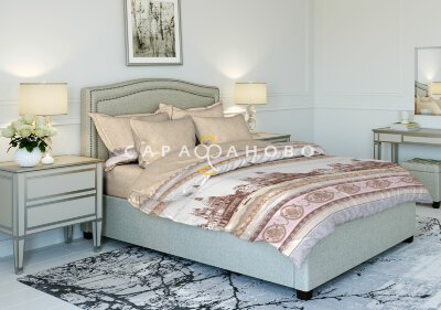 Ткань Бязь 220 см рис.  5742-2 "Венеция"
