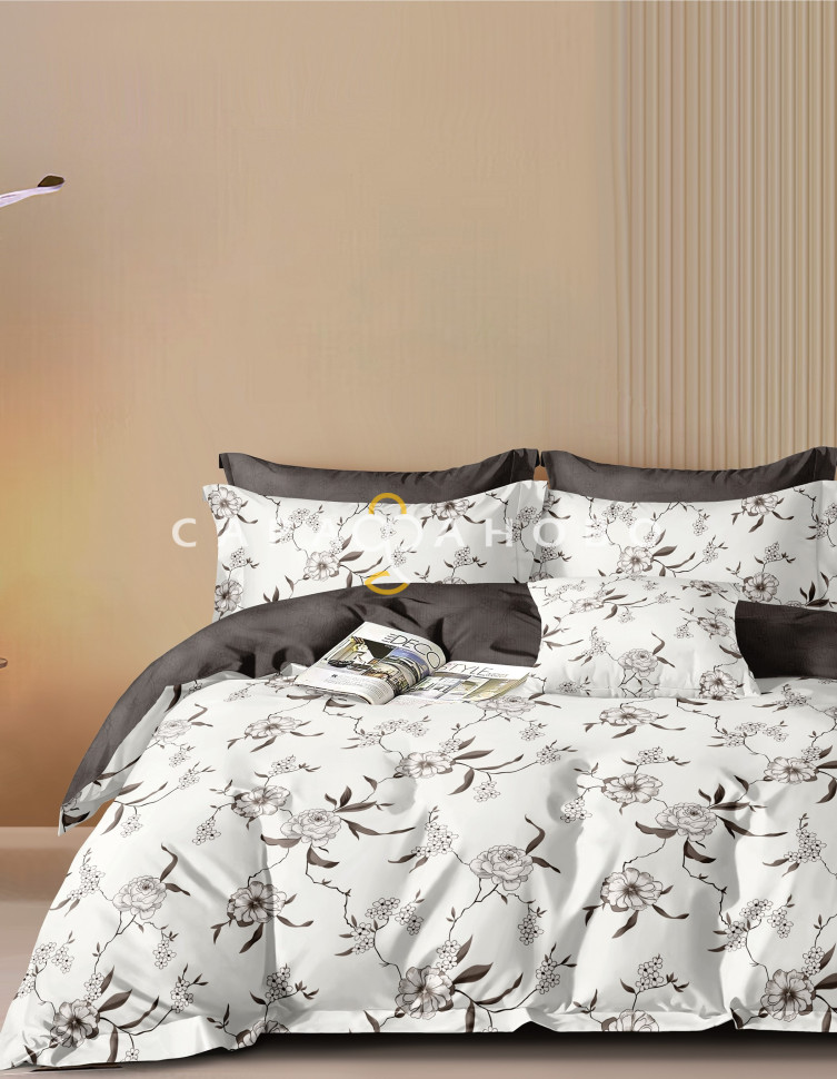 Ткань Сатин Твил набивной 235 см. 115гр. А+В рис.43