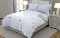 Ткань Поплин  220 см рис.  11858/1 Тиффани, миниатюра 1