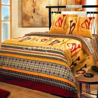 Ткань Бязь 220 см "Кошки" рис 3091-2