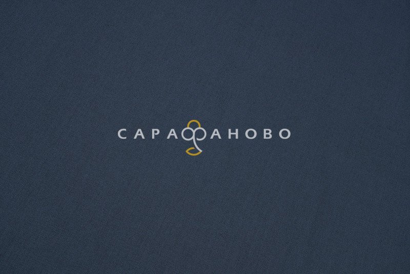 Ткань Саржа 150 см 260 гр №306 Тёмно-серый На отрез