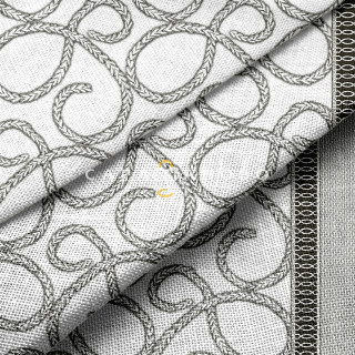 Рогожка 150 см 163 гр наб. рис 29475 вид 1 "Скарлет" 