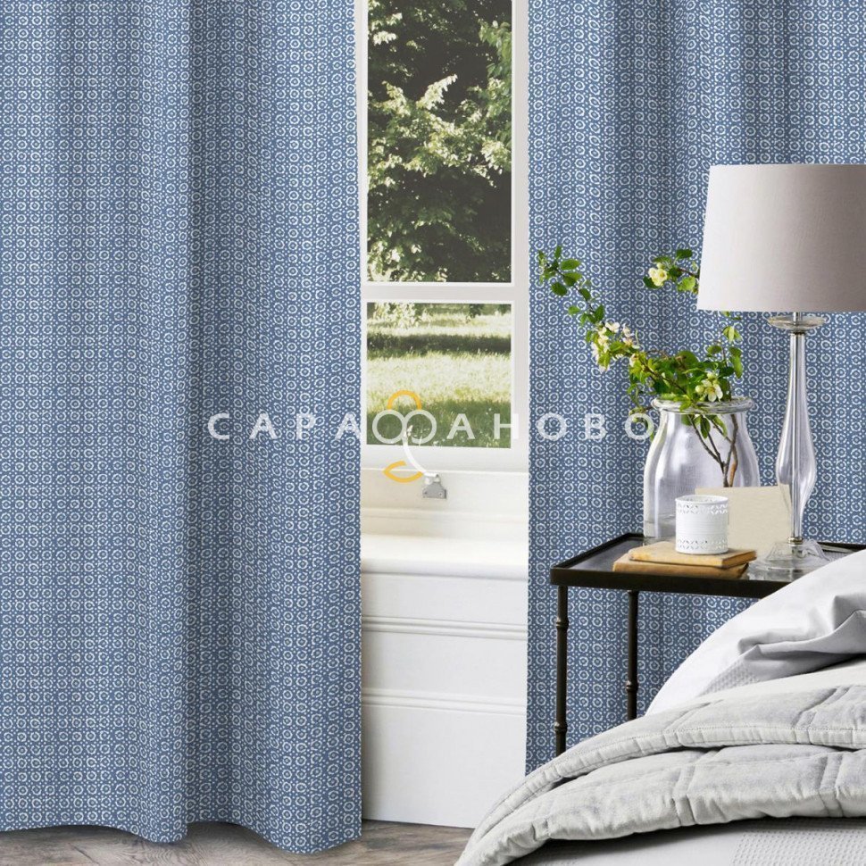 Штора рогожка Унисон 33004-2 Cassis