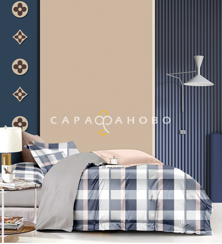 Ткань Сатин Твил 235 см 115 г/м2 А+В рис 1721