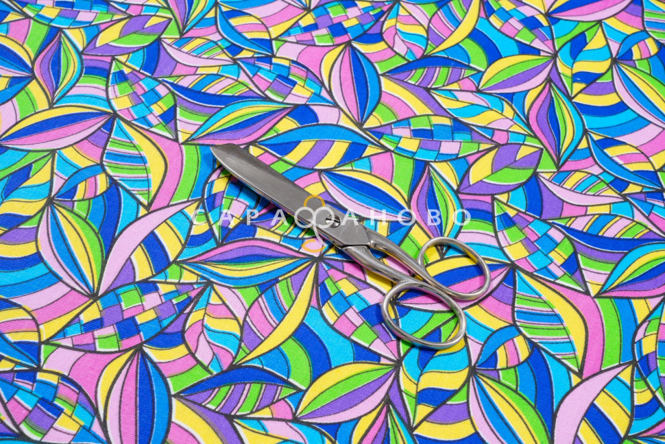 Ткань бязь 150 см плательная коллекция рис 1587