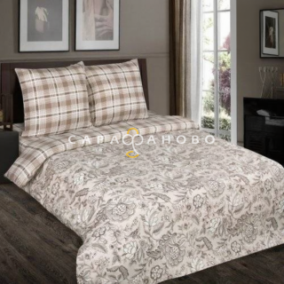 Ткань поплин 220 см "Ода" Комп. рис 10263-1