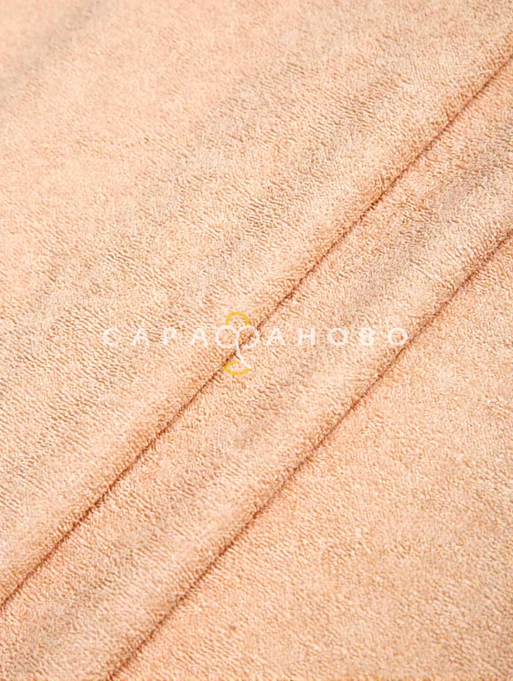 Ткань Махра непромокаемая 210 см 160 гр (Мулетон) 100% пэ Бежевый