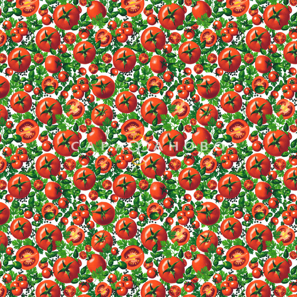 Ткань Рогожка 150 см 163 гр набивная рис 29424 вид 1 