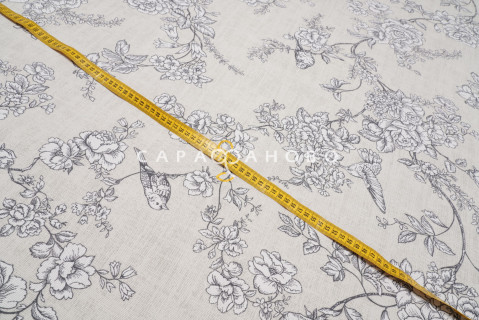 Ткань Рогожка 150 см 170 гр Жуи