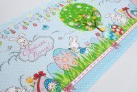 Ткань Полотно вафельное 50 см "Светлая Пасха" рис 5613 вид 3, миниатюра 4