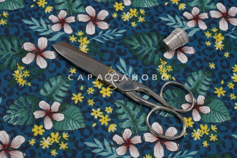 Ткань бязь 150 см Амазонка рис 12177 вид 1