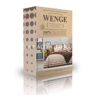 КПБ  Wenge 18186-12/15218-7 Dot Chocolate