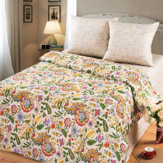 Ткань Бязь 220 см рис. 10206-1  Роскошь (основа)