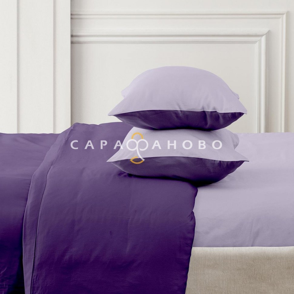 КПБ Унисон Перкаль 86215-5/86010-5 Violet