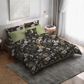 Ткань Перкаль 220 см наб 72056-3 Балтийский сад