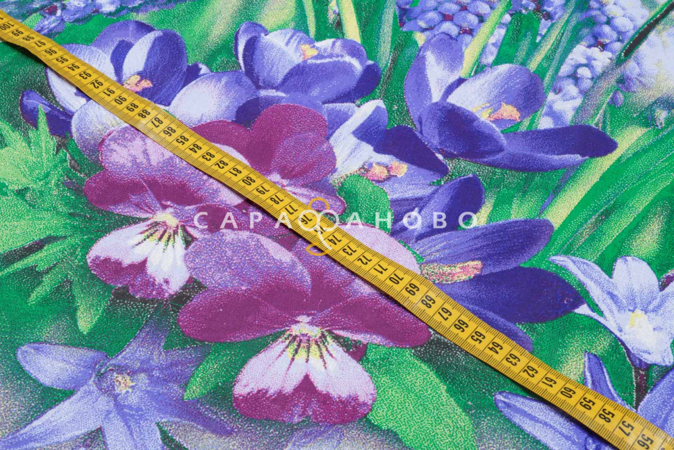 Бязь набивная 150 см рис 1382