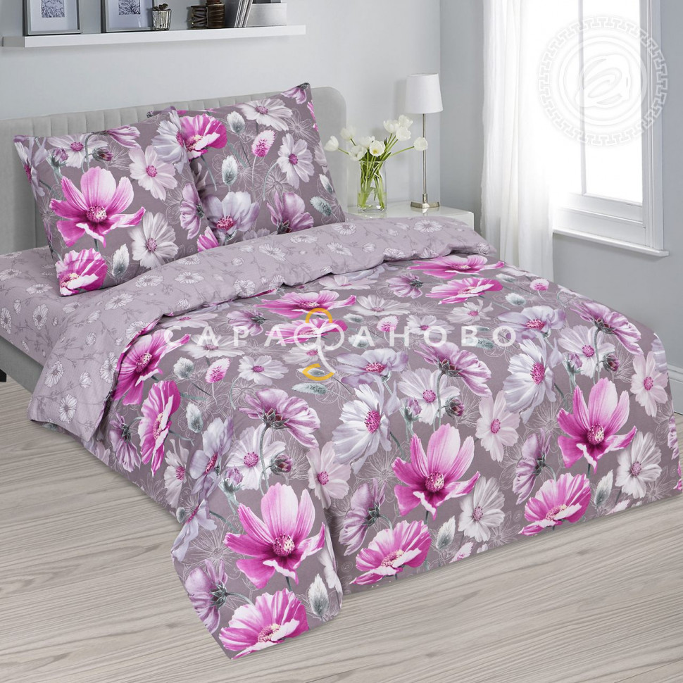 Ткань Бязь 220 см 120 гр Азалия 23163-1 (компаньон)