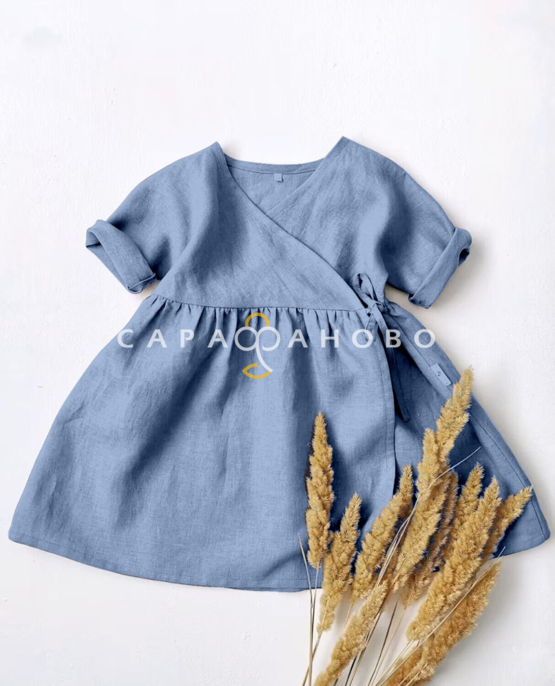 Теплый лен 250 см 145 гр диз. (15-4030) Himlen