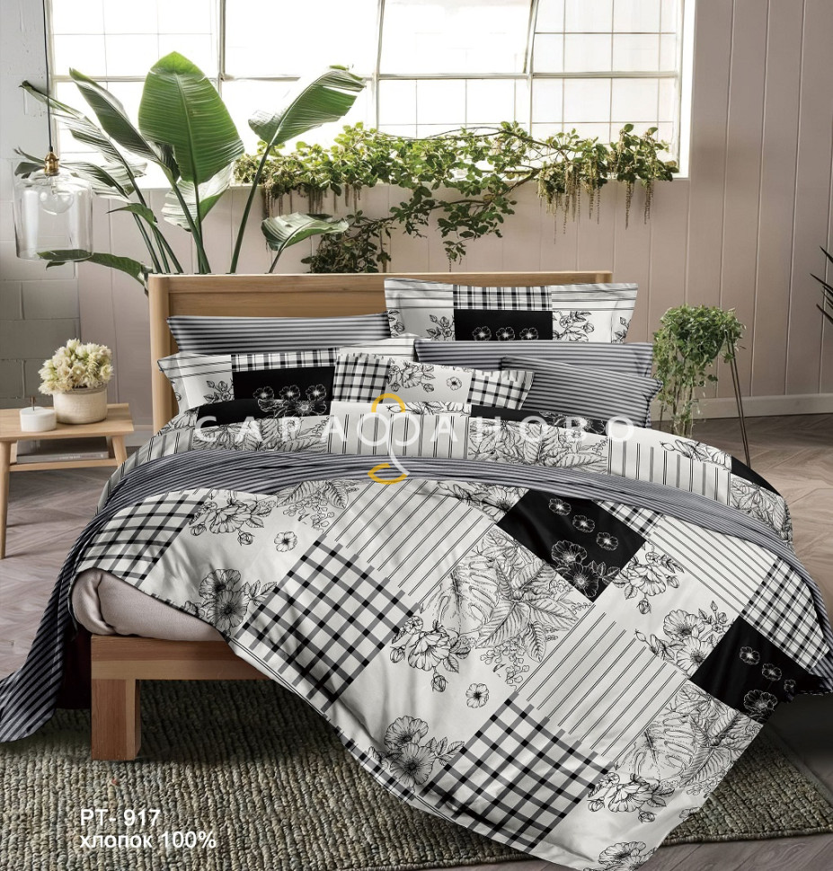 Ткань Поплин 220 см 115 гр Основа 917 А