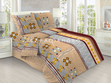 Ткань Бязь набивная 150 см 120 гр рис 1162/1