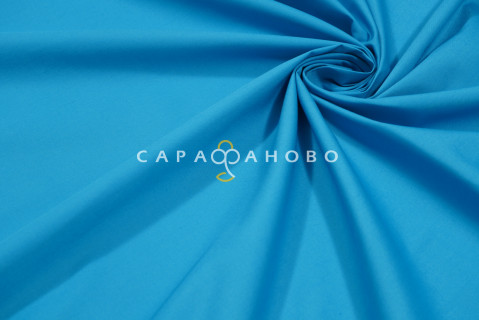 Ткань ТиСи 150 см 20/80 диз морская волна 284 (На отрез)