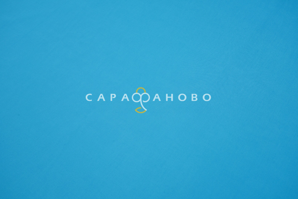 Ткань ТиСи 150 см 20/80 диз морская волна 284 (На отрез)