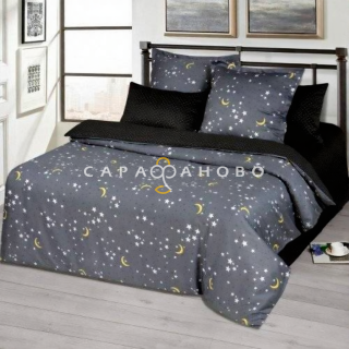 Ткань Сатин 220 см "Альтаир" рис 23026-1