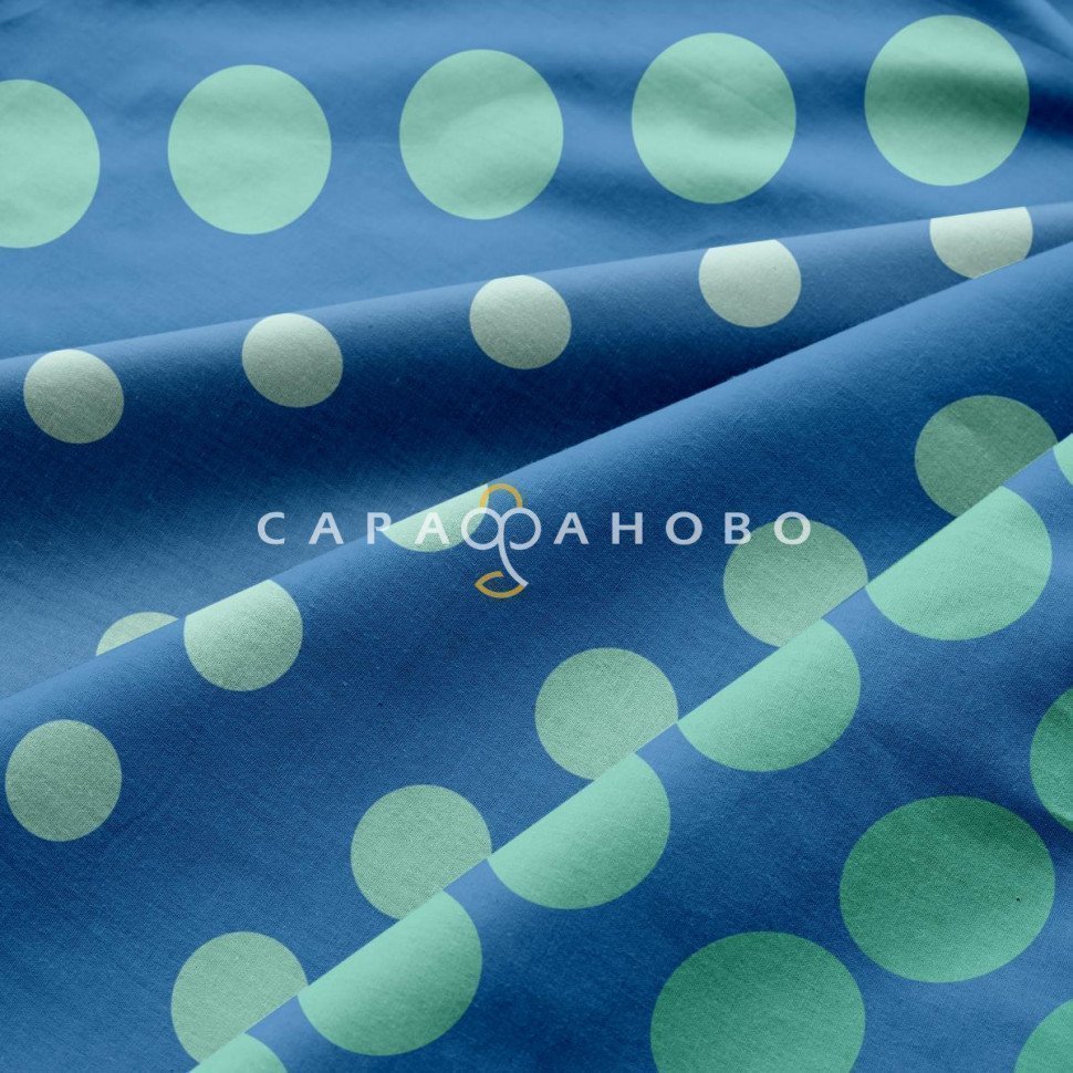 КПБ Wenge 15186-3/11916-40 Dot Sea Blue