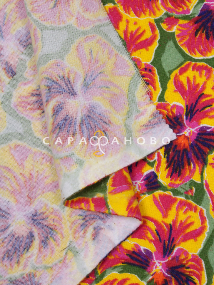 Ткань Фланель 150 см 175 гр 837-3П Грунт Виола