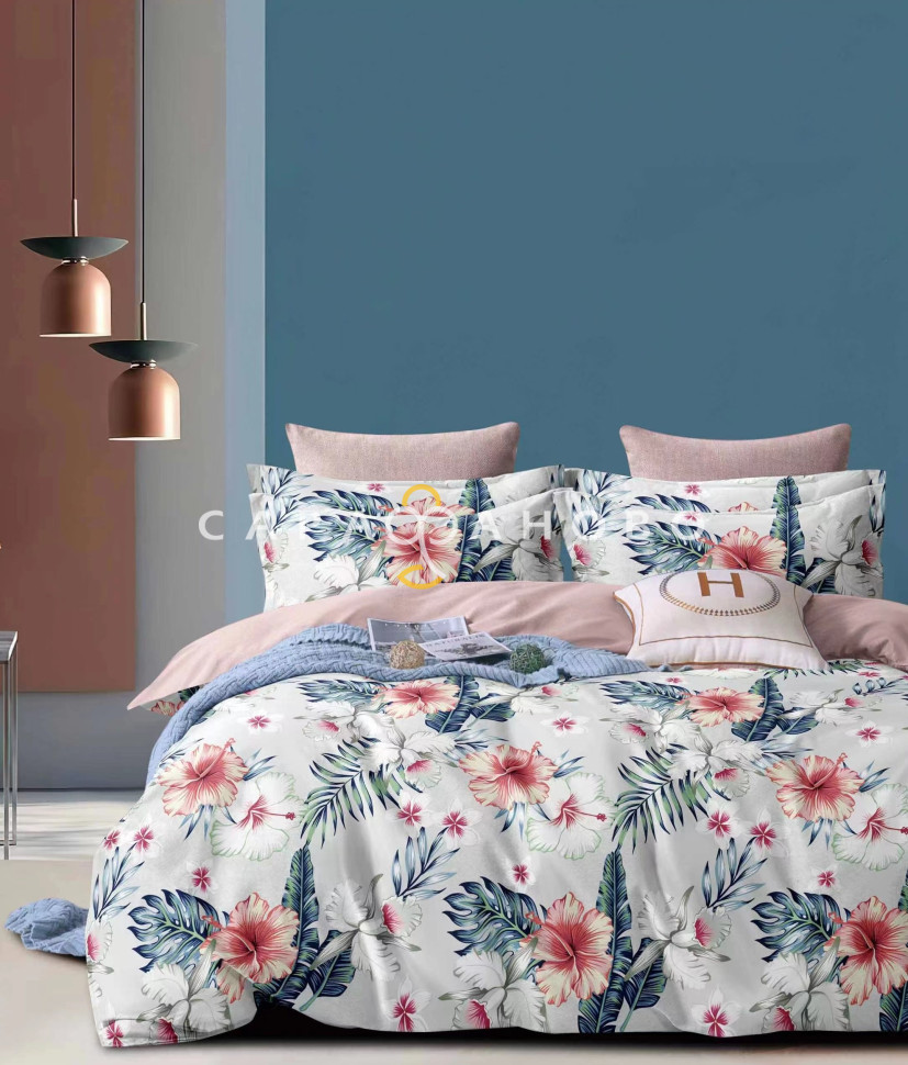 Ткань Сатин Твил набивной 235 см. 115гр. А+В рис.37