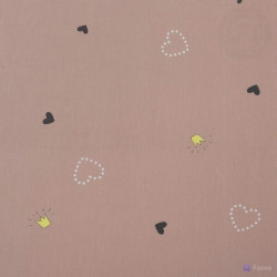 Ткань Поплин 150 см рис. 23096-1 Моя принцесса (компаньон)