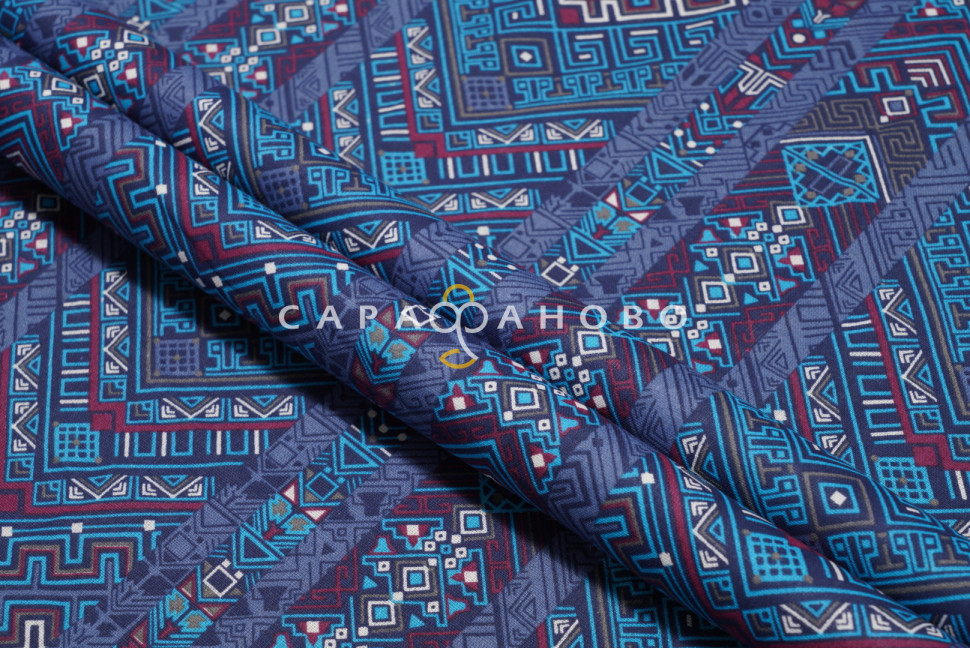 Ткань Ситец 80 см рис 21535-1