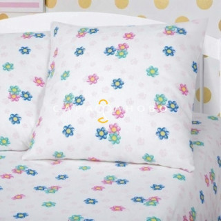 Ткань Бязь 150 см "Хвостики" рис 11376-1