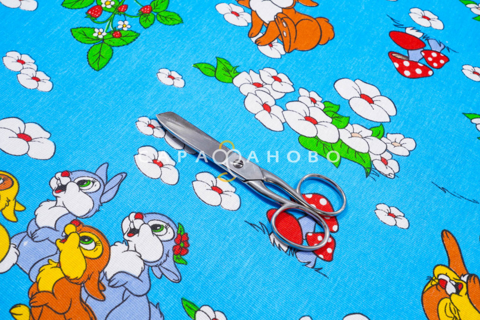 Ткань Бязь 150 см 100 гр рис. 3030-1 
