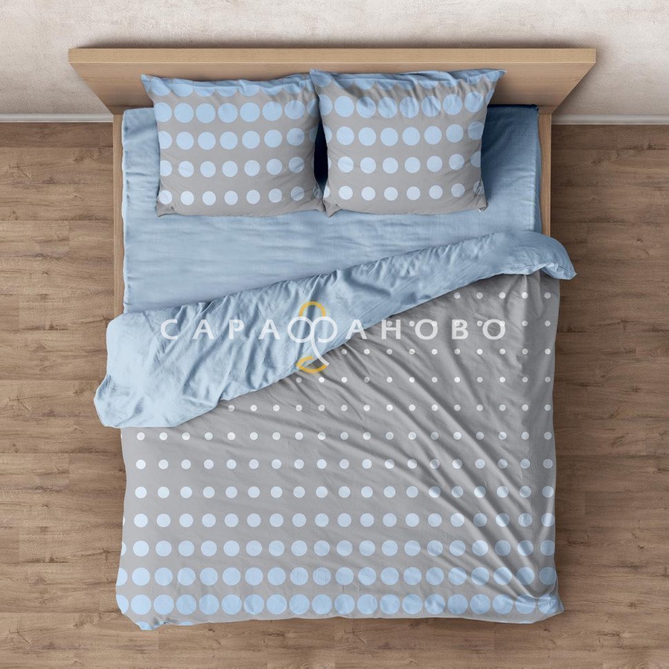 КПБ Wenge 15186-1/15218-2 Dot Grey