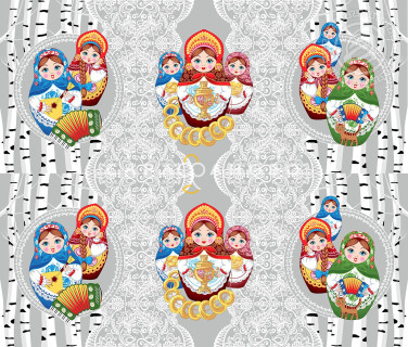 Ткань Рогожка 150 см 170 гр рис марфа 13470-1
